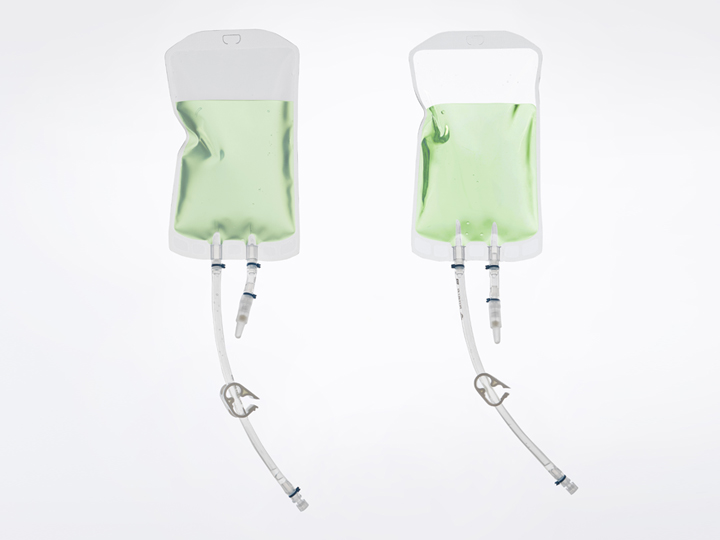 透明袋體：袋體具有高透明度，有利于輔助性工藝判斷