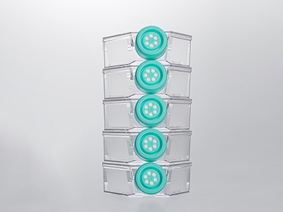 0.22μm疏水濾膜蓋，通氣阻水，高效阻菌；