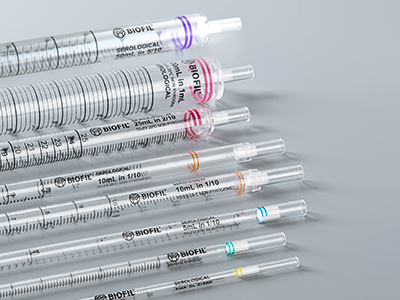 管頭印刻不同色環(huán)標(biāo)識，便于識別移液管量程型號