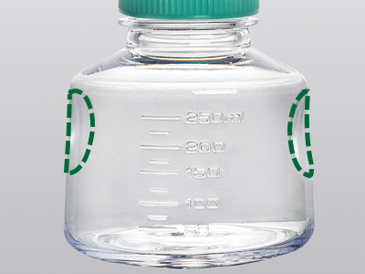 兩側易握式設計，符合人體工程學，便于握取