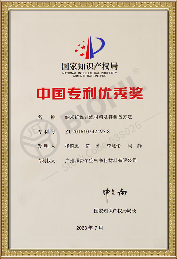 中國(guó)專利優(yōu)秀獎(jiǎng)